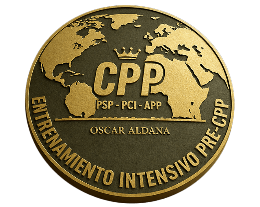 Sello del Programa de Entrenamiento Internacional PRE-CPP